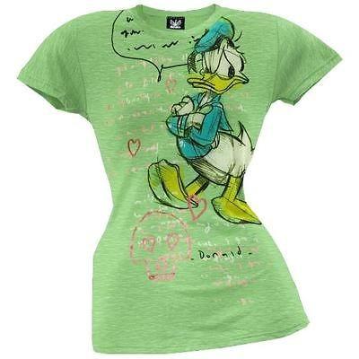 Donald Duck   Notebook Doodle Juniors T Shirt