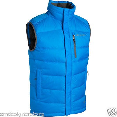 120 Columbia Donner Peak Down Vest Winter Snow Waterproof Omni Shield 