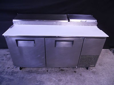   True 67 Refrigerated Pizza Prep Table, TPP 67, Cooler, Unit, 2 door