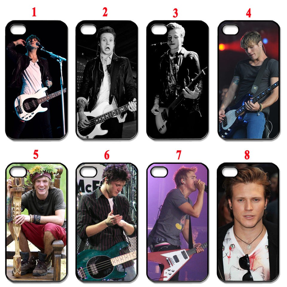 New Assorted Design Dougie Poynter Mcfly Fans black apple iphone 4 4s 