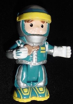   Little People Race Car Driver Figure Boy 3.25 Loose Hard Plastic