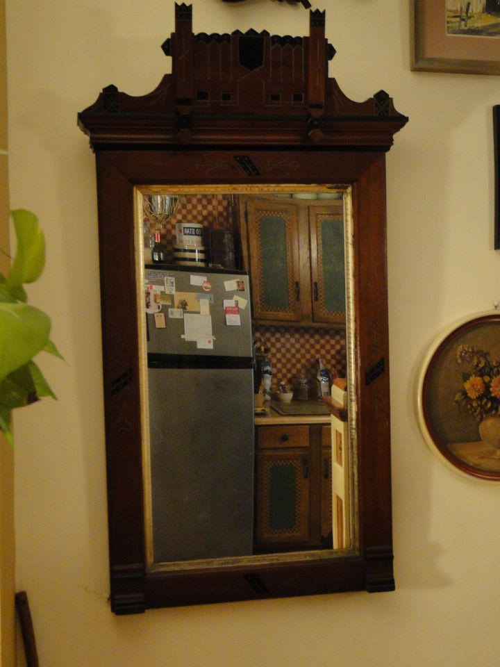 EastLake carved wall mirror