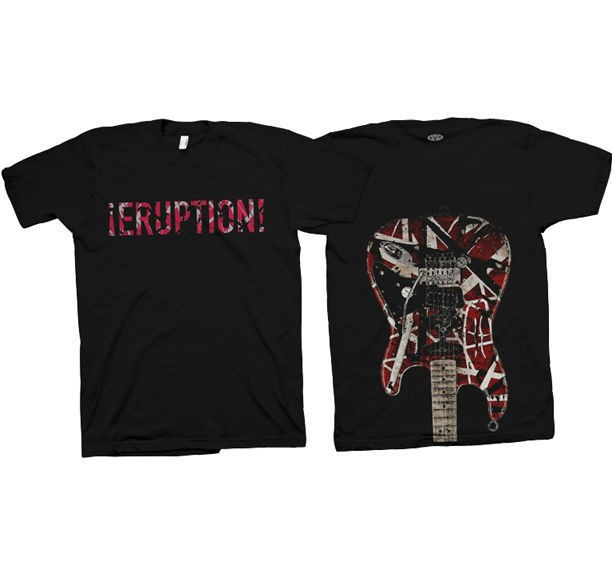 EDDIE VAN HALEN Eruption Guitar Official T SHIRT S M L XL EVH T Shirt 