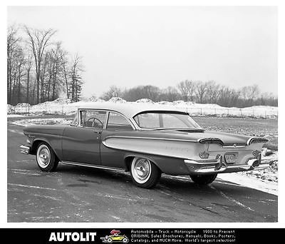 1958 Edsel Ranger 2 Door Sedan Factory Photo