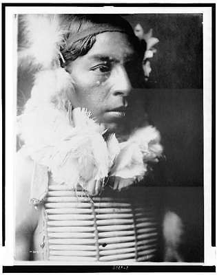 The Dancer,Crow Indian,feathers,Edward S Curtis,photographer,North 