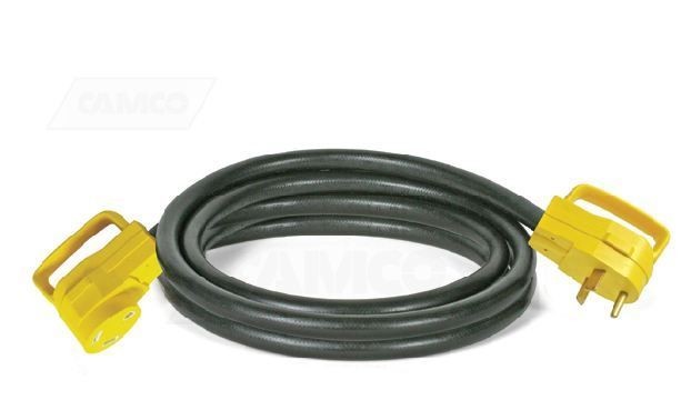 Camco 55191 RV 25 Electrical Extension Cord 10 Gauge with Carrying 