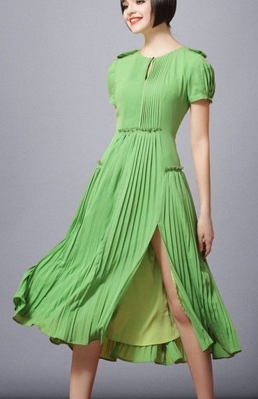 New Vintage Fashion Mellow Women Gorgeous Ruffled Party Evening Gown 