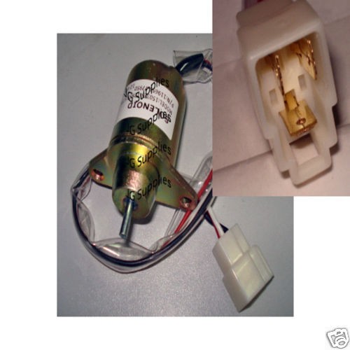 Stop solenoid for YANMAR 3TNE and TNV engines Dumper