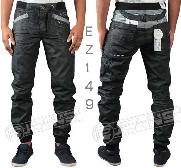 NEW MENS ENZO EZ149 DESIGNER JOGGER JEANS. BNWT. *REDUCED BARGAIN 