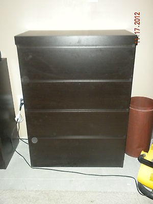 PIECE BEDROOM FURNITURE SET CHOCOLATE DRESSER NIGHTSTAND MIRROR 