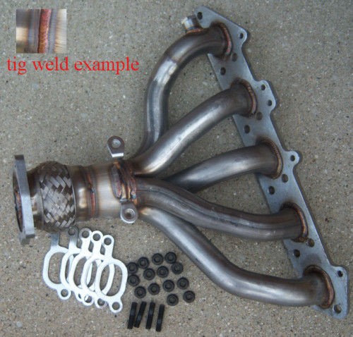 Volvo 850,S70,V70 exhaust manifold stainless steel new tig welded 