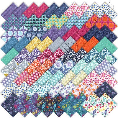 Moda Cuzco Kate Spain   2 Charm Packs   84 5 Cotton Quilt Quilting 