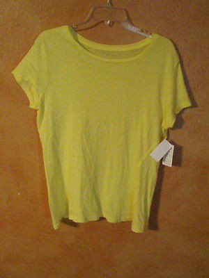 Beyond Yoga Organic Cotton T size S Yellow