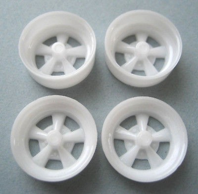 Resin 1/24 Scale Cragar S/S Deep & Deeper 15 Wheels