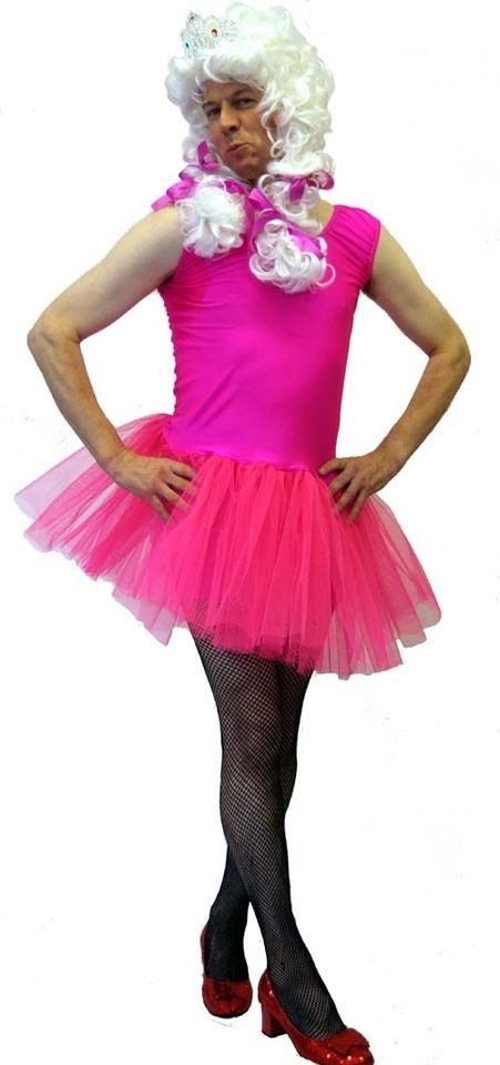 MALE BALLERINA/FAIR​Y/STAG NIGHT/UGLY SISTER Fancy Dress Outfit SML 