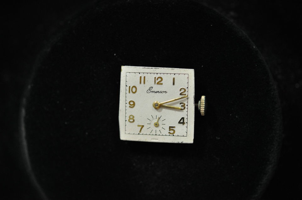 VINTAGE MENS RODANIA SWISS WRISTWATCH MOVEMENT RUNNING