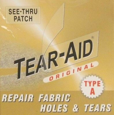 REPAIR PATCH KITE SAIL BLADDER  Tear Aid TYPE A 6x6