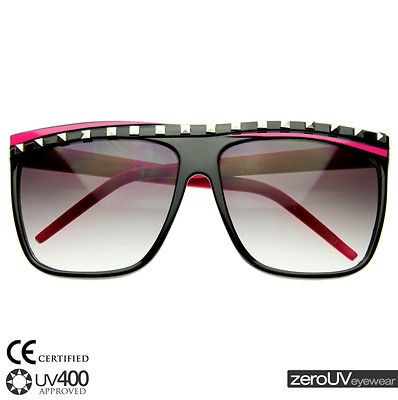 New hot pink super flat top party rock clubbing stunner shades 