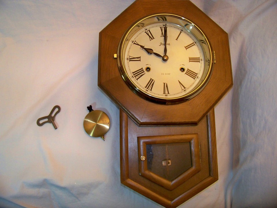 31 DAY SPIEGEL & CO. WALL CLOCK