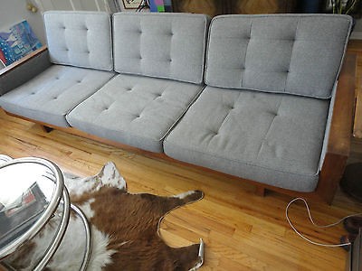 Vintage Millard Sheets Designed Midcentury Sofa. Eames Baughman 