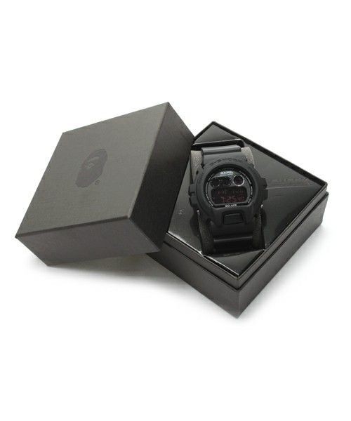 BAPE A BATHING APE G SHOCK BLACK SHARK TIGER 2011 S/S