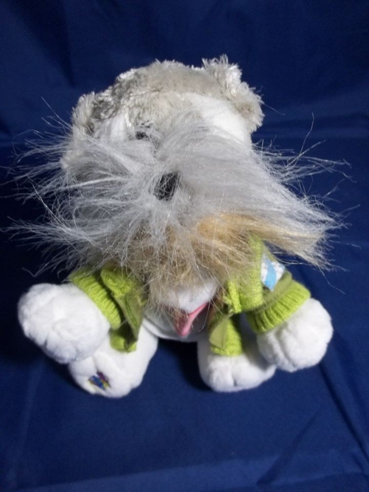 Ganz Webkinz Plush Stuffed Animal Schnauzer Scottie Dog with Sweater