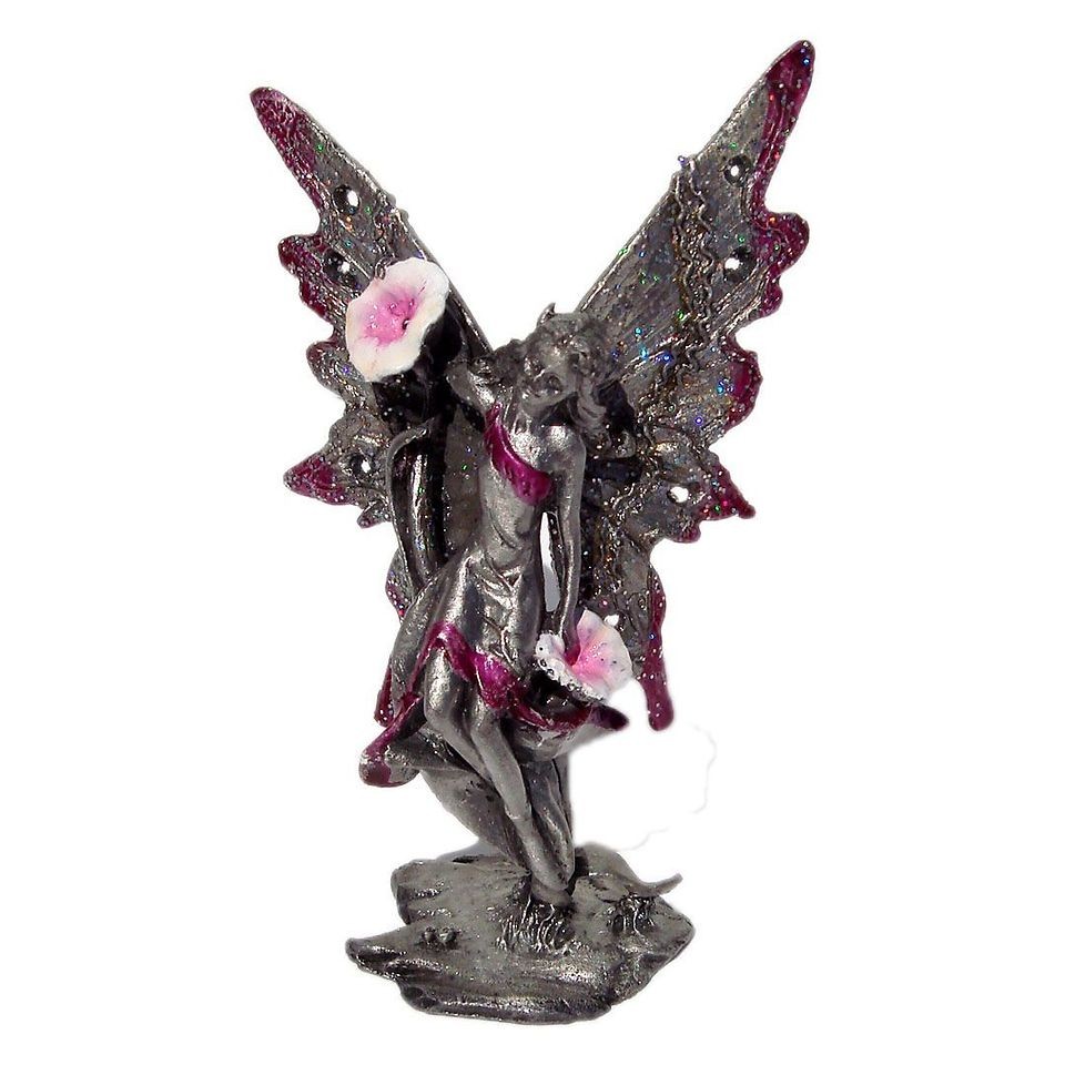   Figurine Pewter Wings Angel Mythical Collection Garden XMAS Gift 651C