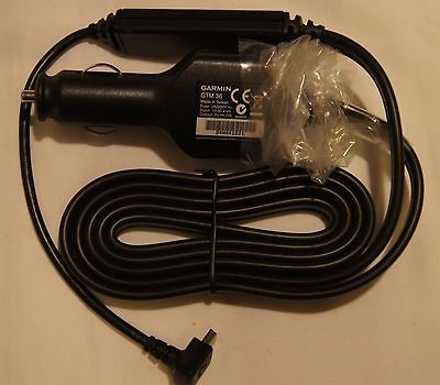 Garmin GTM 36 Nuvi Car Adapter Charger / Free Traffic Receiver