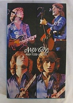 Vintage Andy Gibb Jigsaw Puzzle Complete Nice Bee Gees