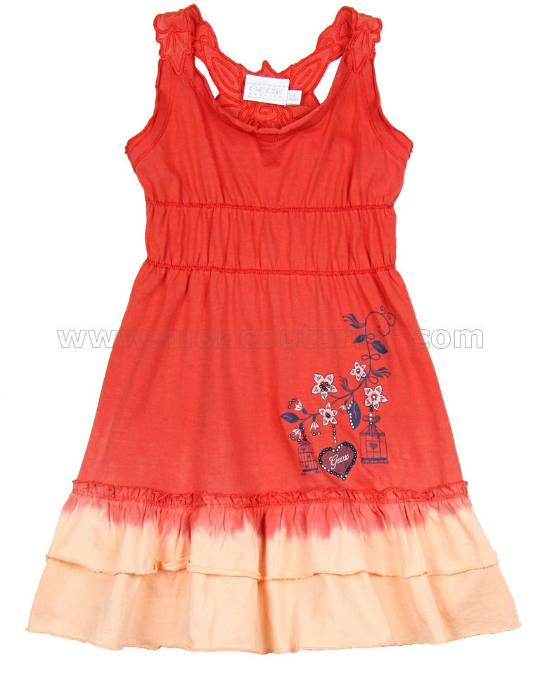 GEOX Girls Jersey Dress, Sizes 3, 4, 5, 6, 8, 10