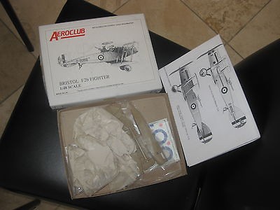 Aeroclub 1/48 Bristol F2b mint vac form with white metal parts