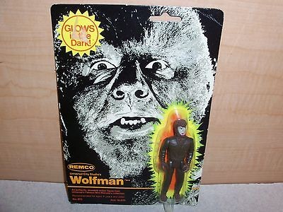 Sealed Remco Universal Studio Glow In The Dark Wolfman Mini Monster 