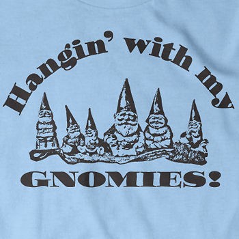 HANGING WITH MY GNOMIES T shirt garden gnome WOMENS