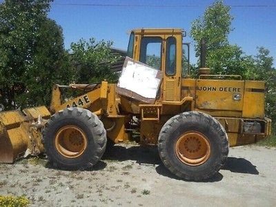 1989 JOHN DEERE 444E EROPS GP BUCKET GOOD WORKER NEW ENGINE IN 2008