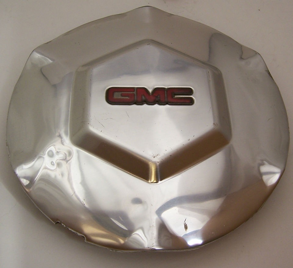 GMC Center Hub Cap ENVOY 2002   2007 XL XUV Polished Factory OEM 