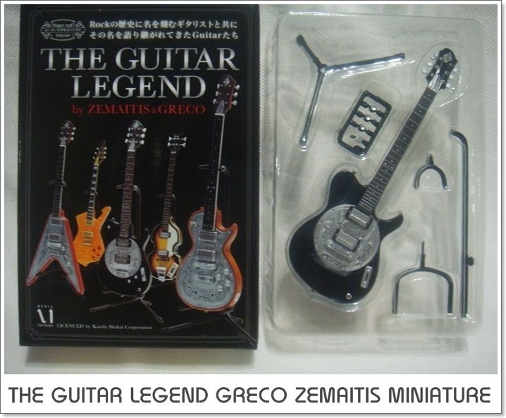 GRECO ZEMAITIS GUITAR LEGEND SERIES LICENSED 1/8 MINIATURE JAPAN DISC 