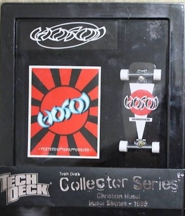 HOSOI SKATES Tech Deck 1985 Hammerhead BLACK VERY RARE