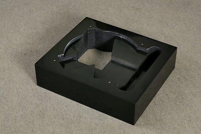 Plinth for Lenco L70,L75,L78 black piano lacquer