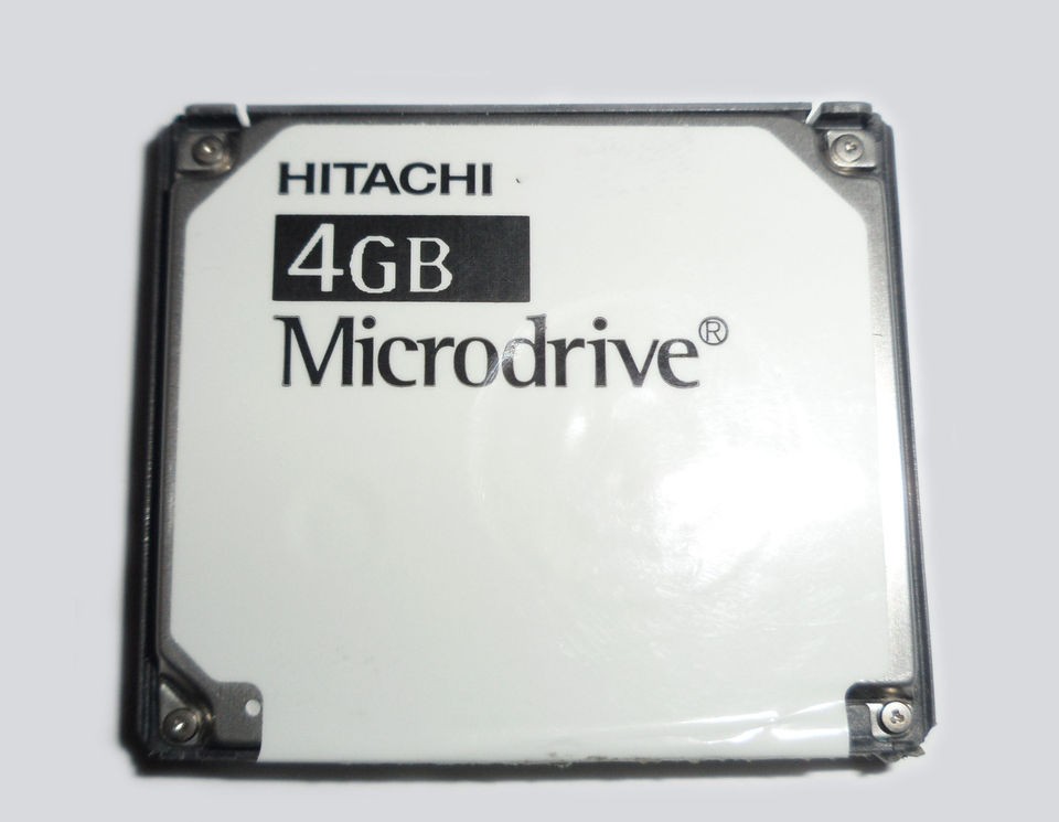   Microdrive Drive 3K4 HMS360404D5CF00 4 GB 4GB 13G1766 Apple Ipod Drive