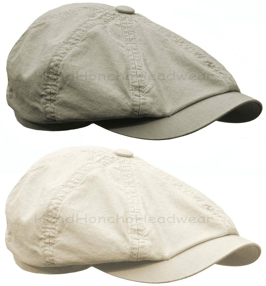 STETSON HATTERAS STONE WASHED COTTON GATSBY Cap Men Newsboy Ivy Hat 