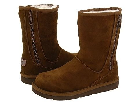 UGG Australia 5116 Mayfaire Logo Zipper Shearling Boots