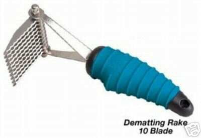 Grooming DOG CAT Professional Dematting Mat RAKE 10 bld