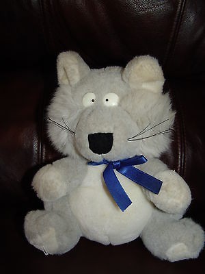 Gund Sandra Boynton Skitter the Grey Cat Plush Doll 9