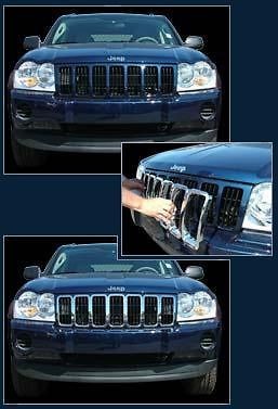 05 07 Jeep Grand Cherokee Laredo Chrome Grille Insert