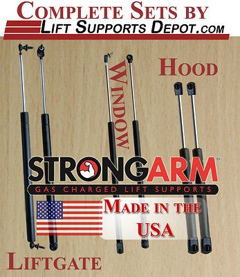 Jeep Grand Cherokee 1999 To 2004 Lift Supports 2 Hood, 2 Window, 2 