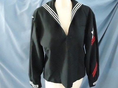   SPEAR VTG SAILOR SHIRT WOOL TOP VILLAGE Halloween COSTUME PEOPLE