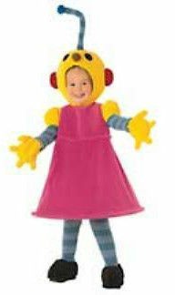 NEW Disney Rolie Polie Olie Robot Girl Zowie Zoe Deluxe Costume Girls 