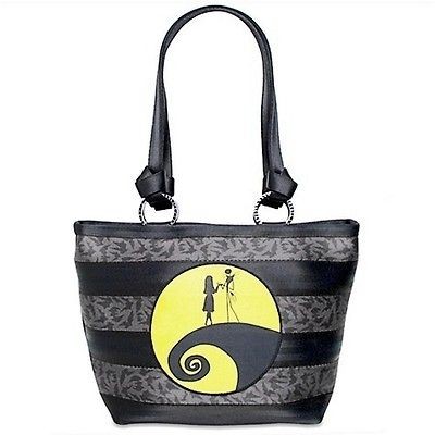 Harveys Disney Couture SEATBELT Tote Bag Purse   NIGHTMARE BEFORE 