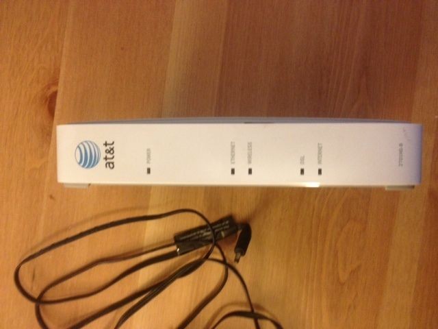 AT&T 2wire DSL Wireless Gateway Modem Router 2701HG B