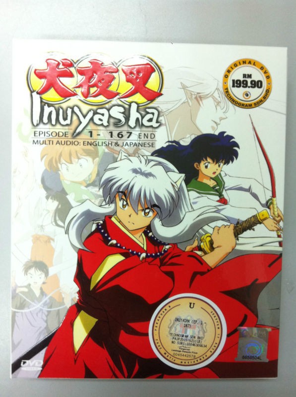 INUYASHA CHAPTER 1 167 END DVD9 (ENGLISH VERSION)